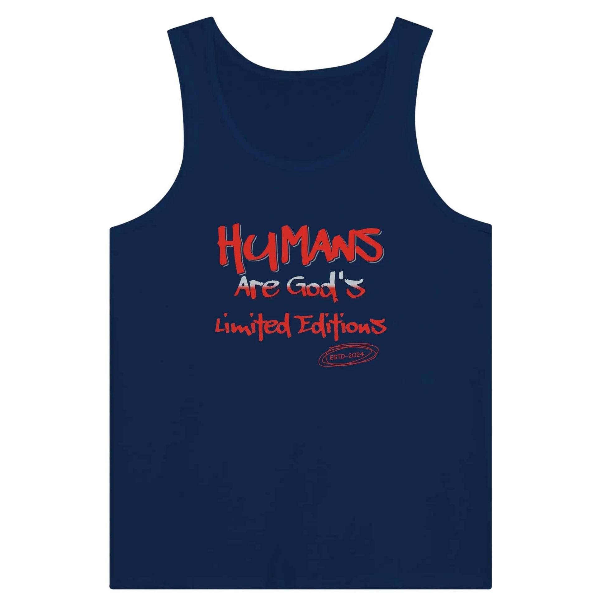 Stylish3Tees.com T-Shirts Navy / XS Gods Limited Editions Premium Unisex Tank Top