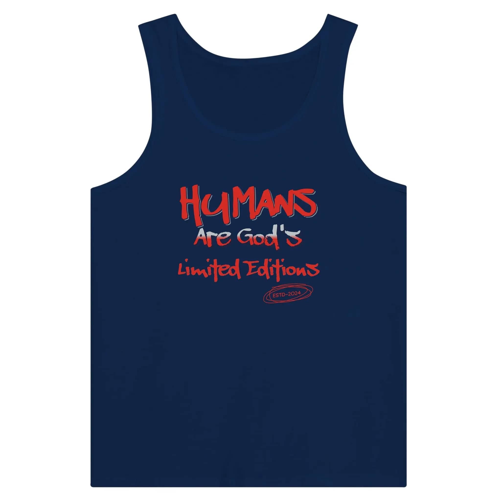Stylish3Tees.com T-Shirts Navy / XS Gods Limited Editions Premium Unisex Tank Top