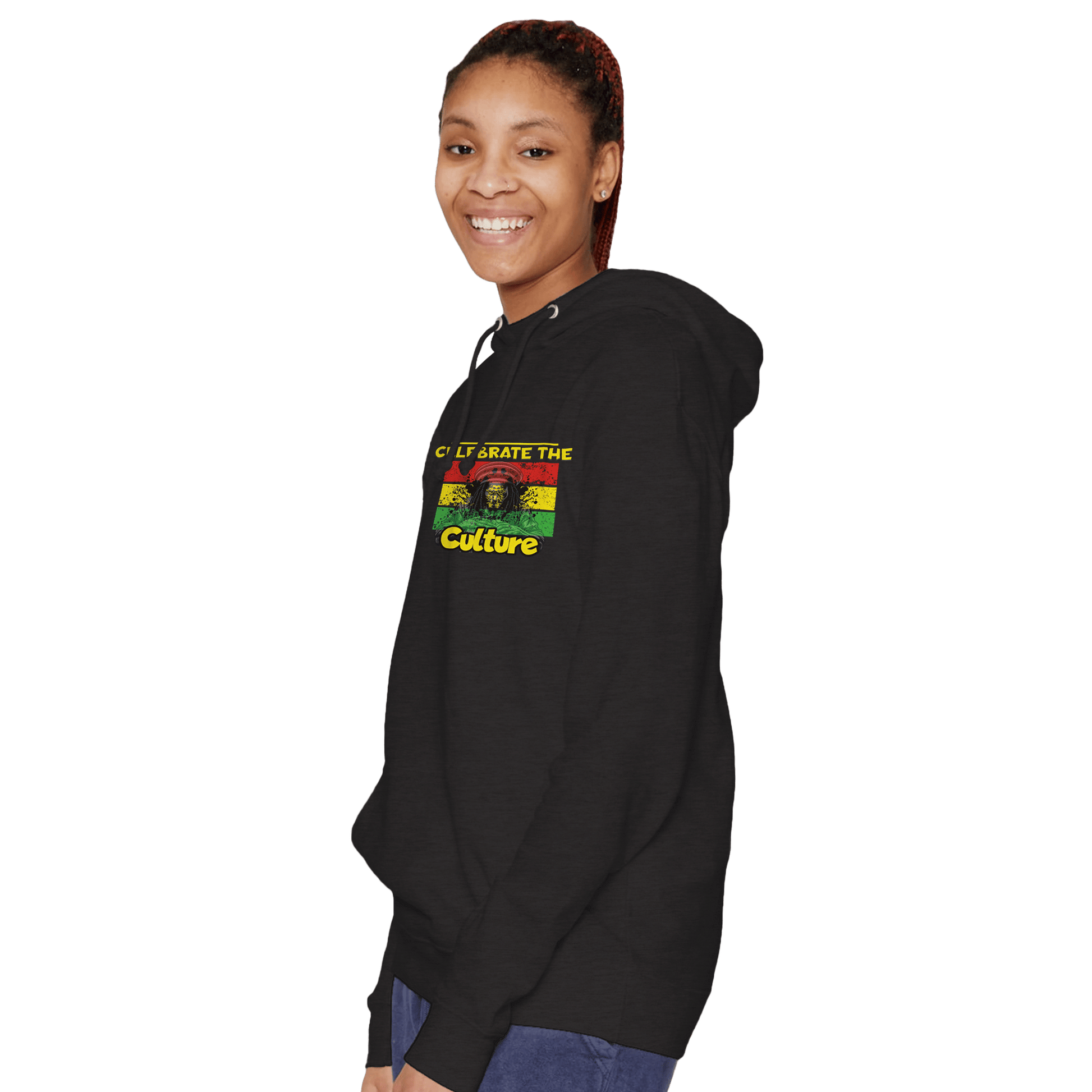 My Store Print Material Celebrate The Culture. Premium Unisex Pullover Hoodie | Laneseven LS13001