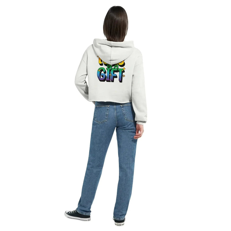 Stylish3Tees.com T-Shirts Be Mine Women's Cropped Hoodie | Bella + Canvas 7502