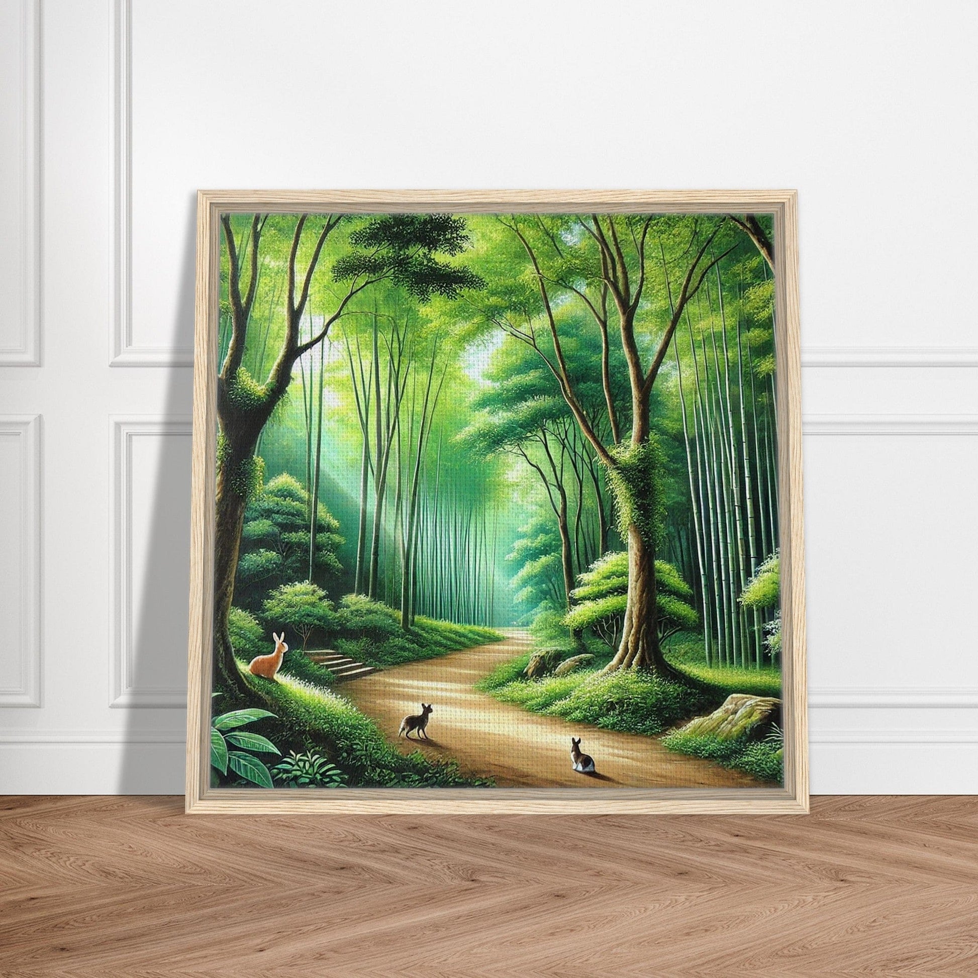 My Store Print Material Garden Walk Two Framed Canvas