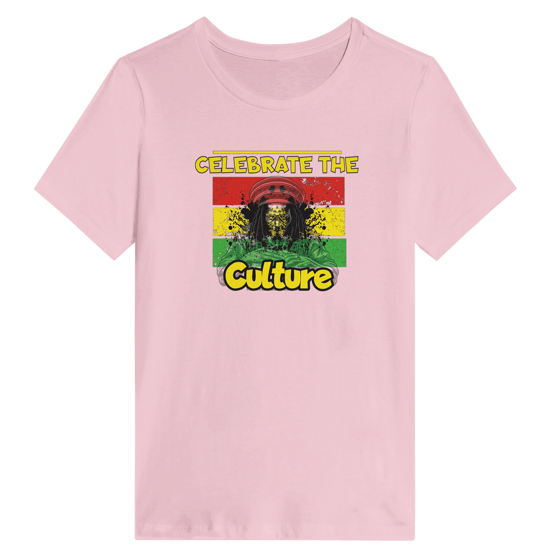 My Store Print Material Pink / S Celebrate The Culture. Women's Relaxed T-Shirt | Bella + Canvas 6400