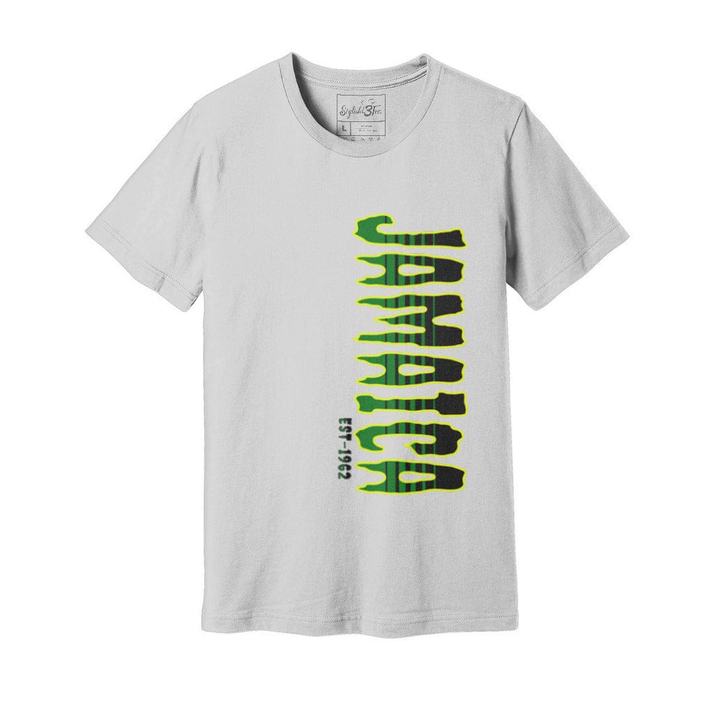 Awkward Styles S / Solid Athletic Grey Jamaica Unisex Jersey Tee