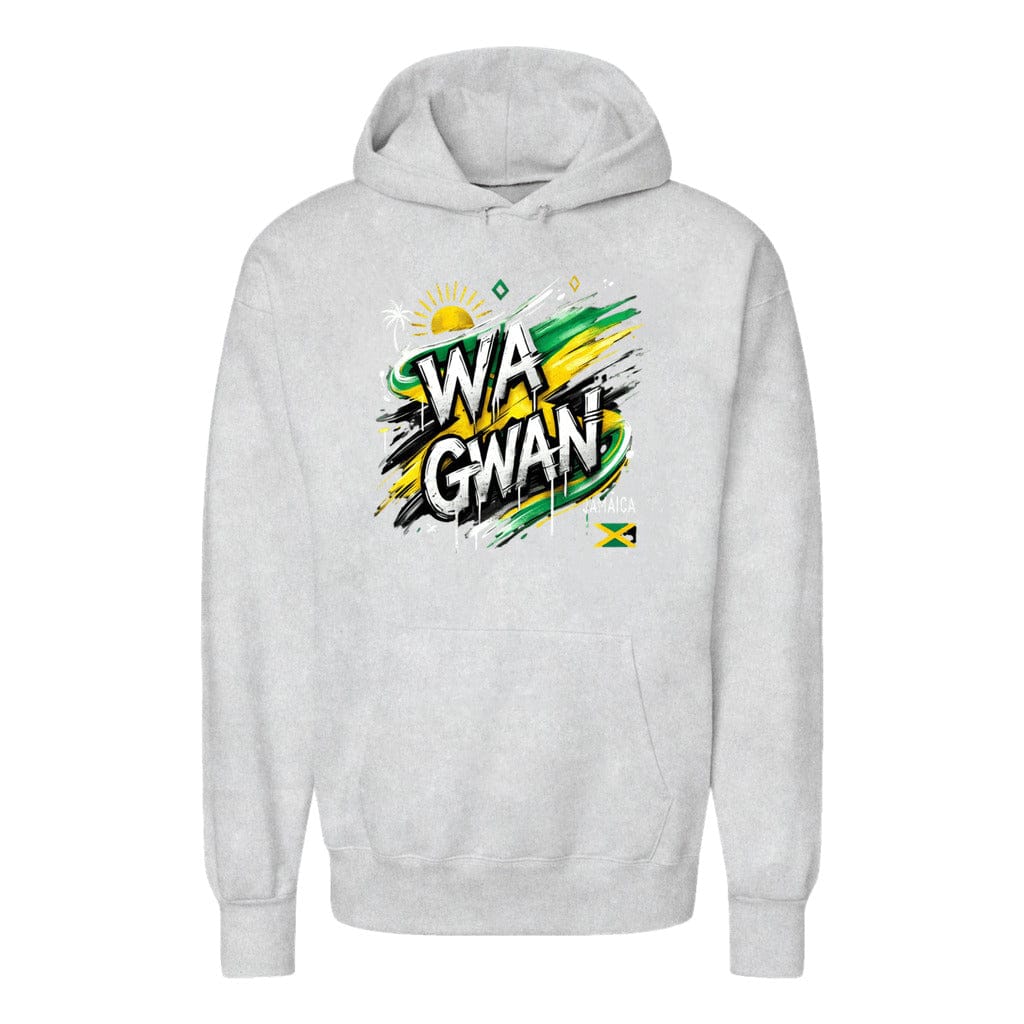 Awkward Styles WA GWAN Jamaica Unisex Ultimate Cotton Hooded Sweatshirt