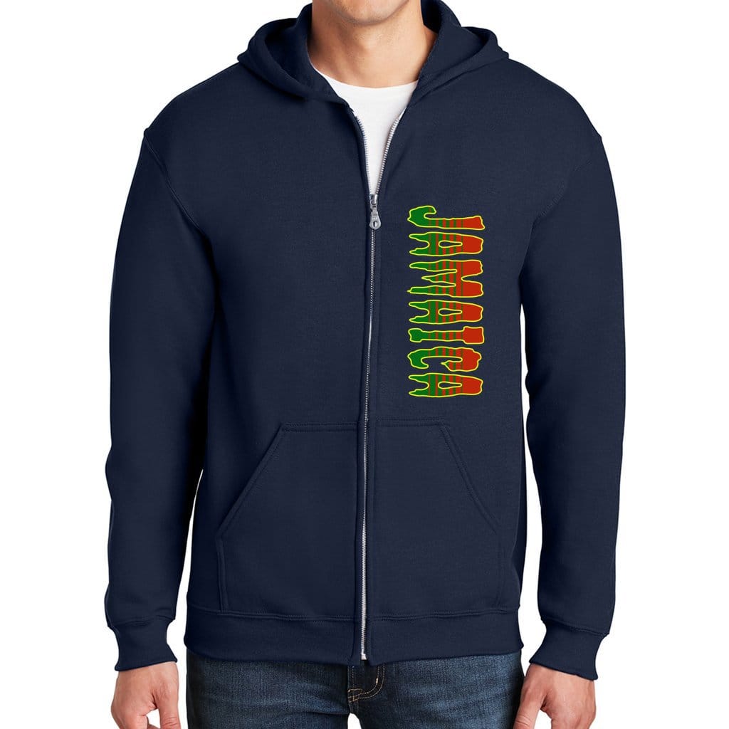 Awkward Styles Jamaica Unisex Heavy Blend Full-Zip Hooded Sweatshirt