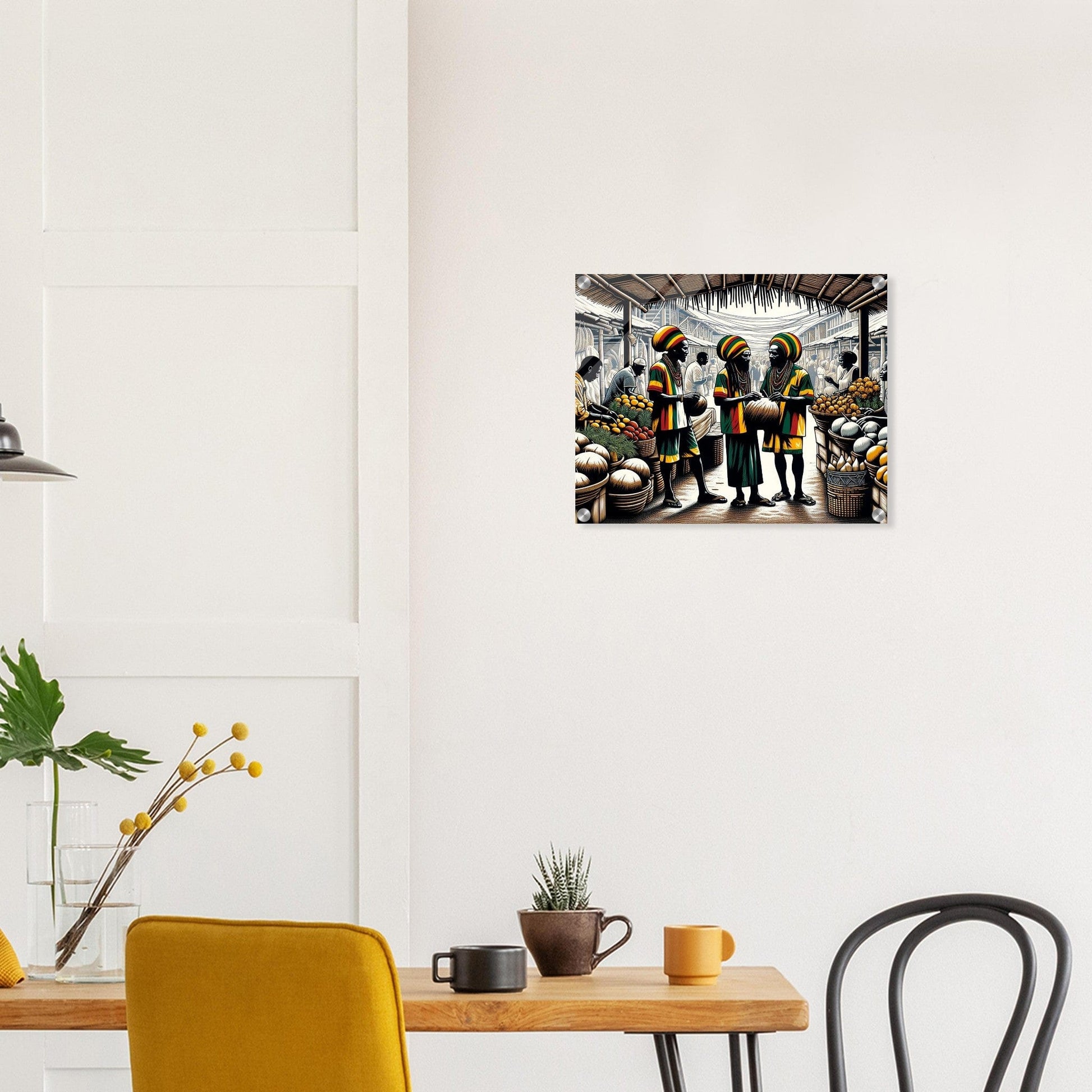 My Store Print Material Organic Market Place One Acrylic Print