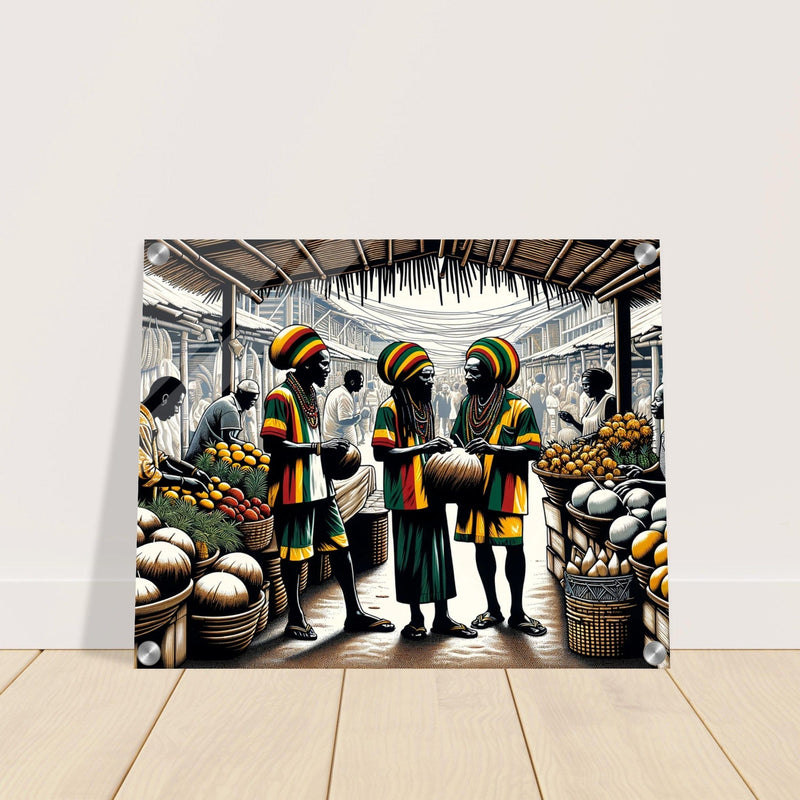 My Store Print Material Organic Market Place One Acrylic Print