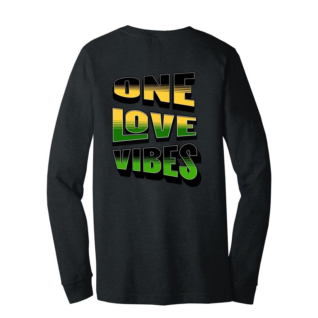 Awkward Styles Jamaica One Love Vibes Unisex Jersey Long Sleeve Tee