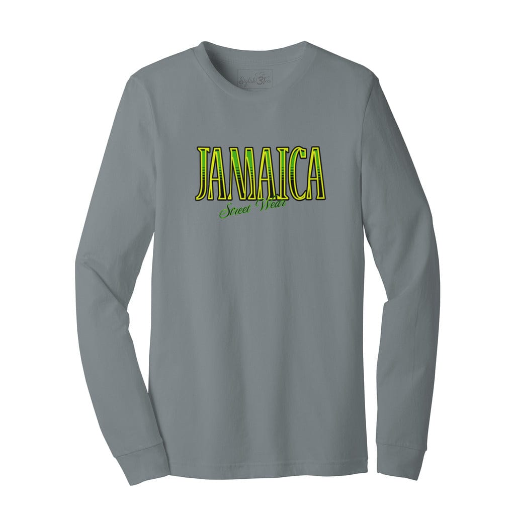 Awkward Styles XS / Athletic Heather Jamaica One Love Vibes Unisex Jersey Long Sleeve Tee