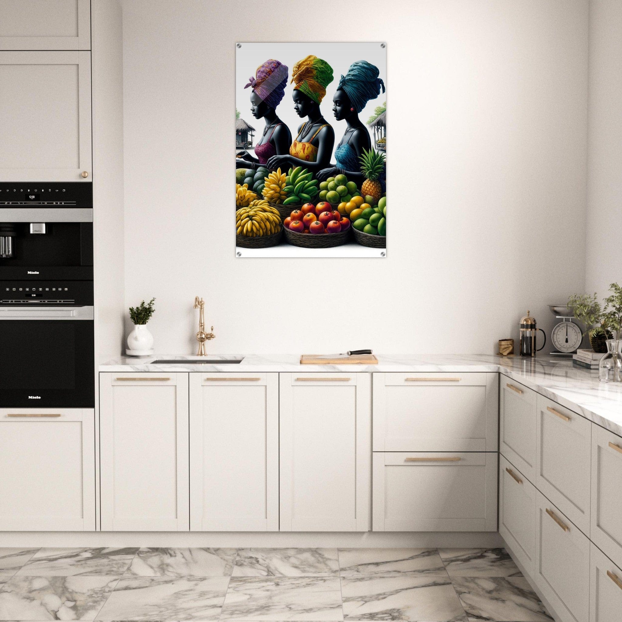 My Store Print Material Sister At The Market Two Acrylic Print