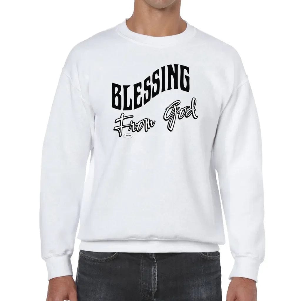 Awkward Styles Blessing From God Unisex Heavy Blend Crewneck Sweatshirt