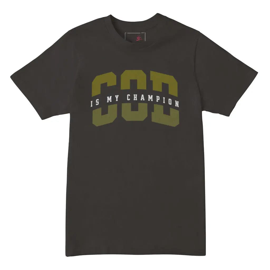 Awkward Styles S / Black God Is My Champion Jersey T-shirt Premium