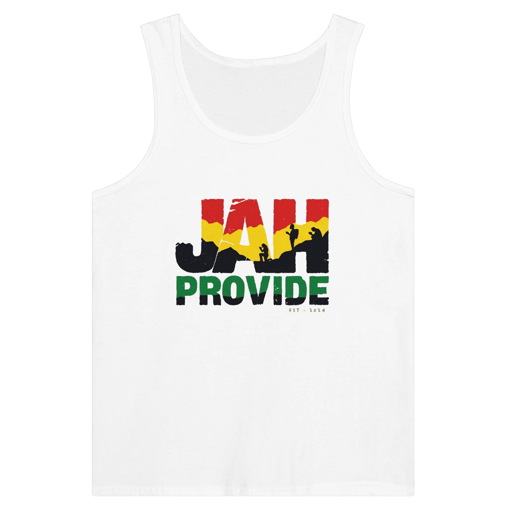 My Store T-Shirts White / XS Jah Provide Premium Unisex Tank Top