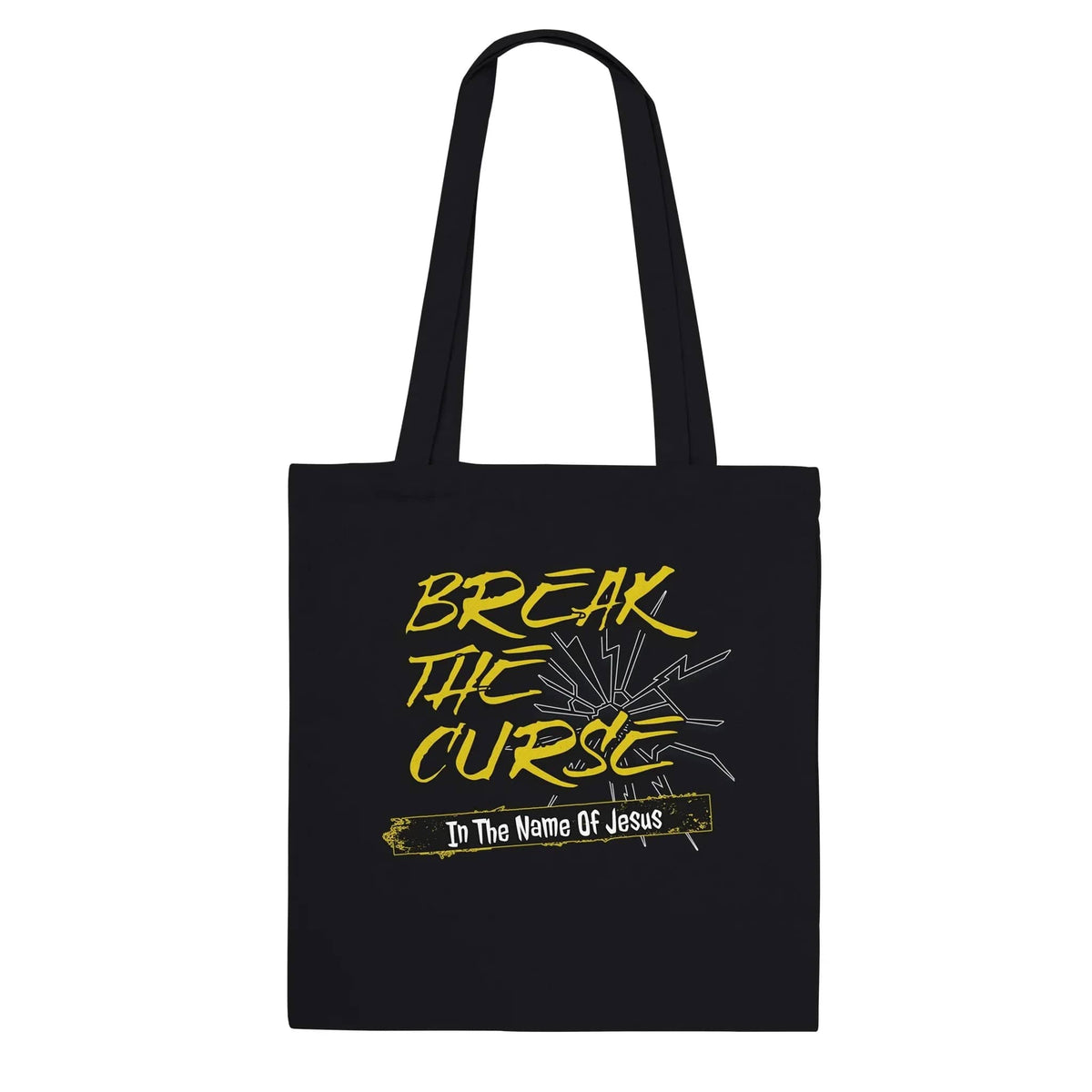 My Store Tote Bags Black Break The Curse Premium Tote Bag