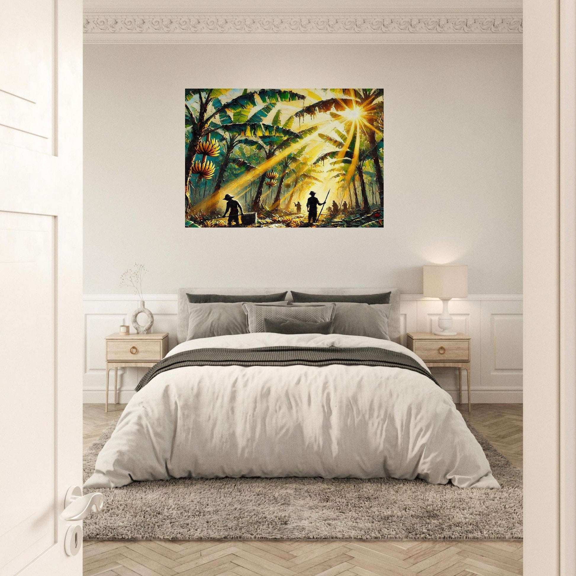 My Store Print Material Banana Plantation Two Aluminum Print