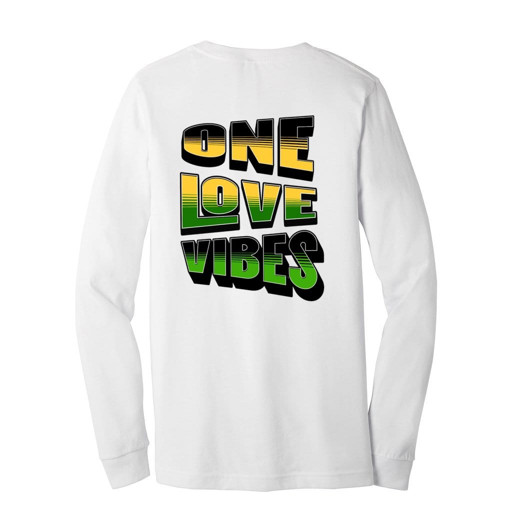 Awkward Styles Jamaica One Love Vibes Unisex Jersey Long Sleeve Tee
