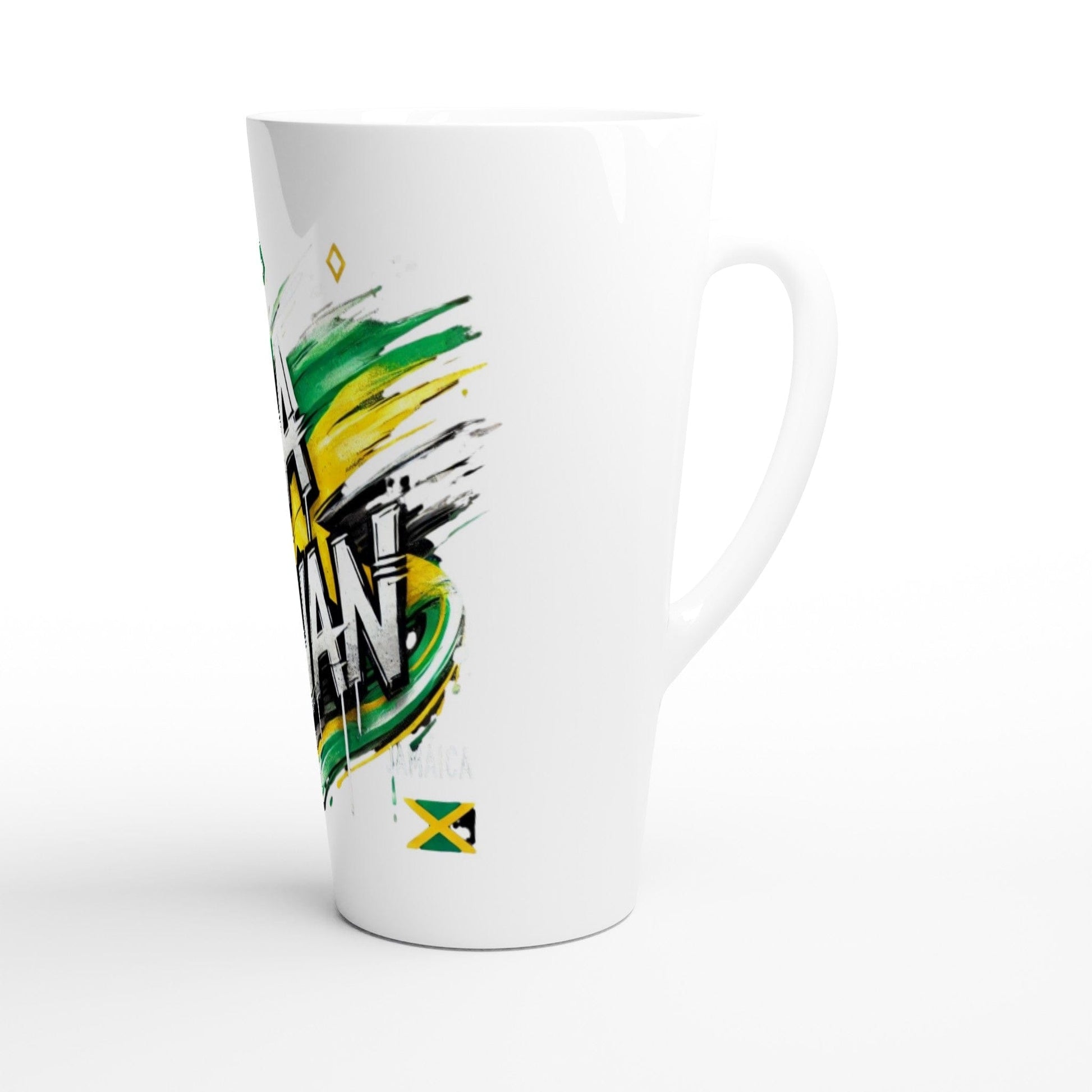My Store Mugs Wa Gwan White Latte 17oz Ceramic Mug