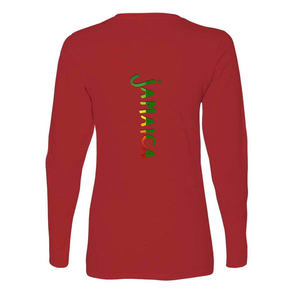 Awkward Styles Roots Reggae. Women’s Heavy Cotton Long Sleeve T-Shirt