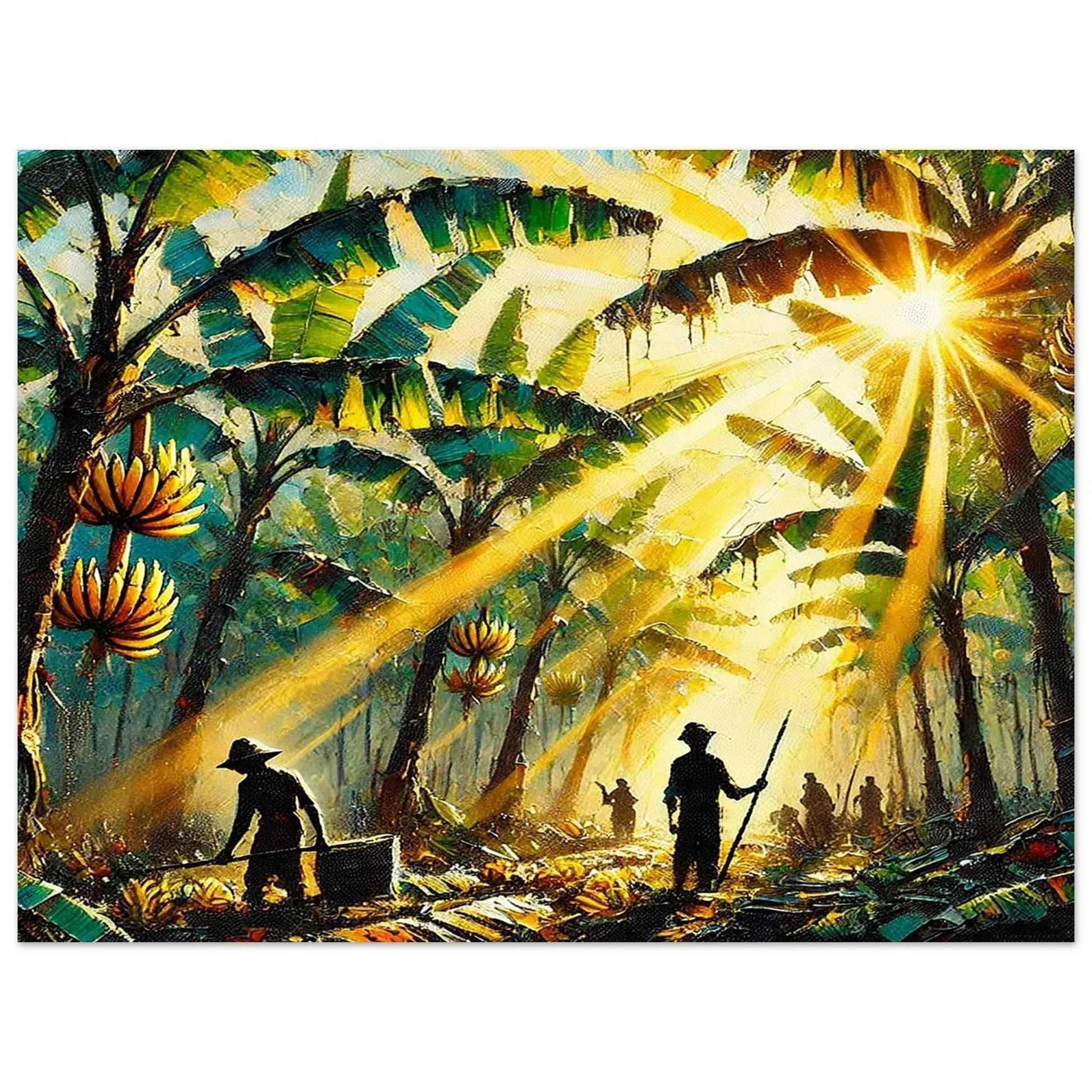 My Store Print Material 60x80 cm / 24x32″ Banana Plantation Two Aluminum Print