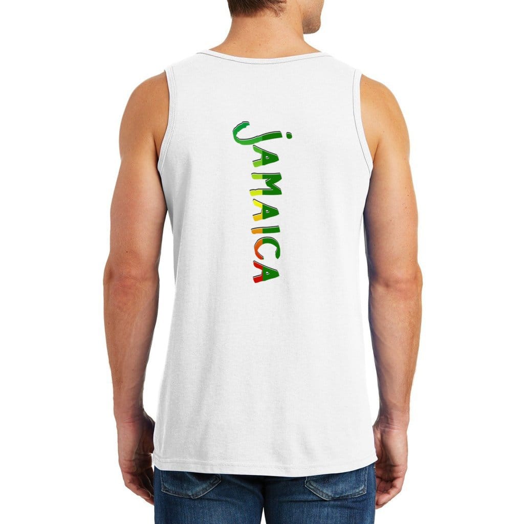 Awkward Styles Roots Reggae Jamaica. Men's Heavy Cotton Tank Top