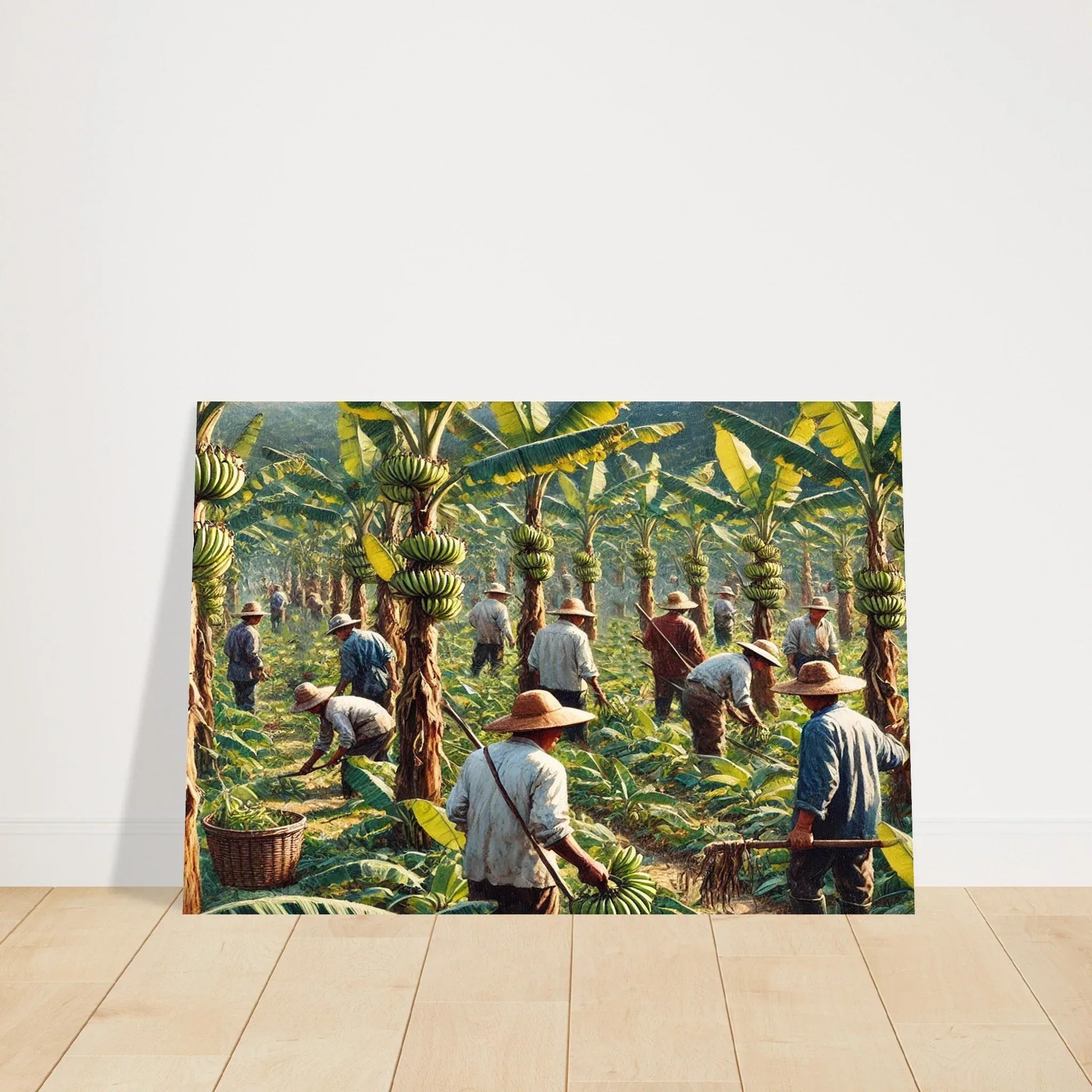 Banana Plantation One Aluminum Print - Stylish3Tees.com