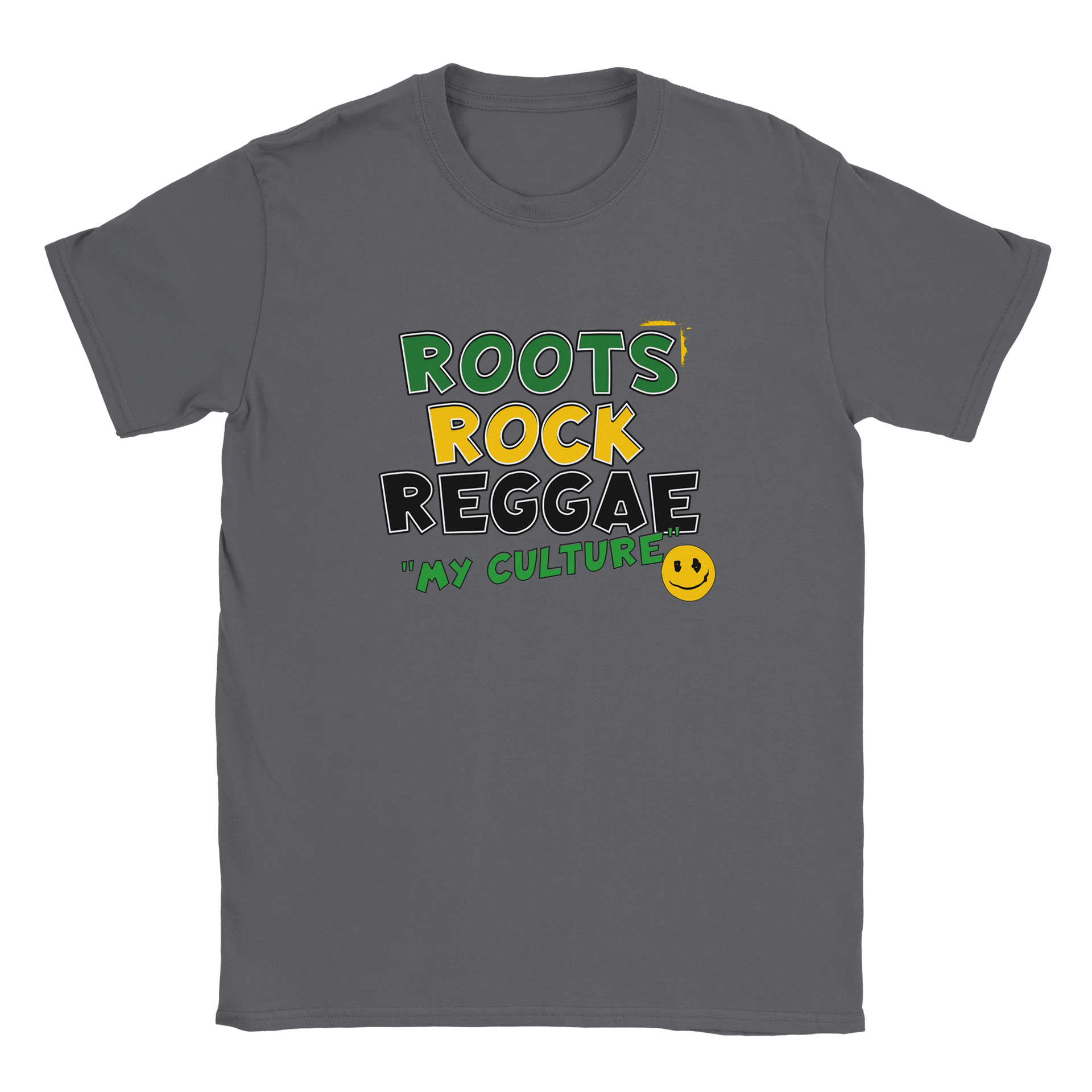 My Store T-Shirts Charcoal / S Roots Rock Reggae My Culture. Classic Unisex Crewneck T-shirt | Gildan® 64000