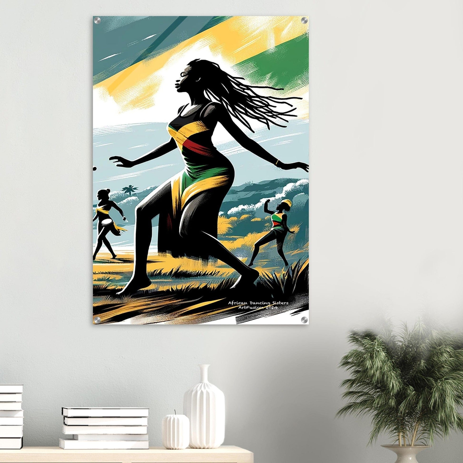 My Store Print Material Cultural Dancing Rhythm One Acrylic Print