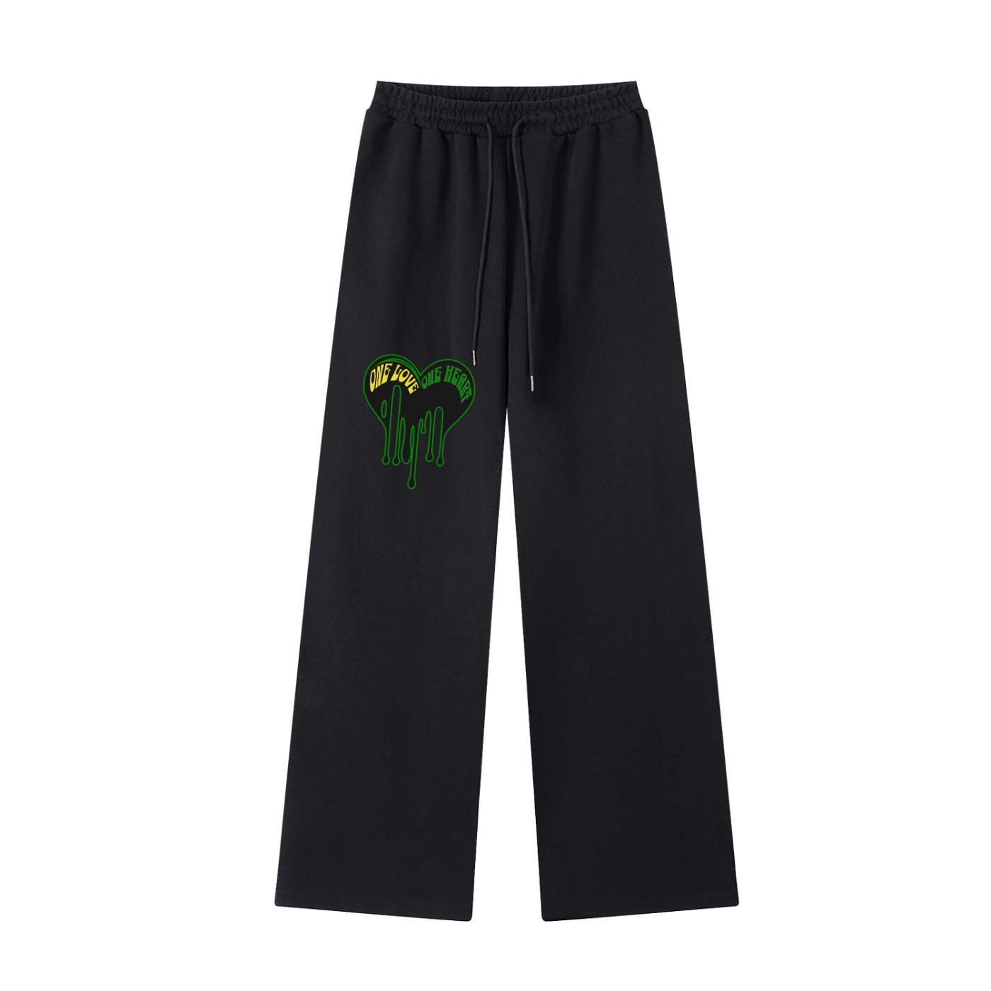 Jamaica One Love-One Heart Essential Straight-Leg Sweatpants