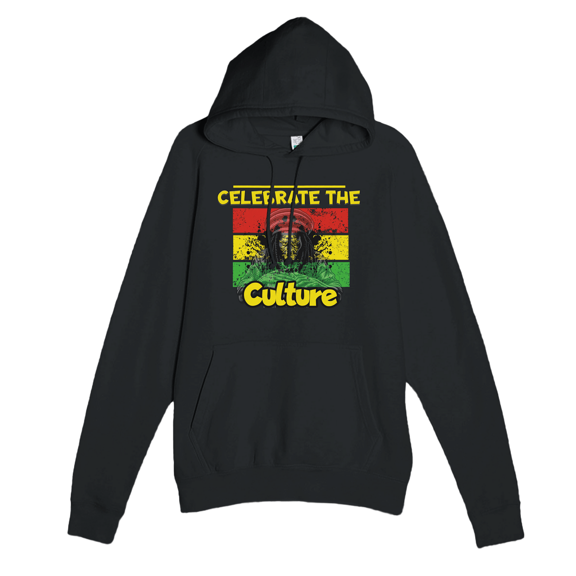My Store Print Material Black / XS Celebrate The Culture. Premium Unisex Pullover Hoodie | Laneseven LS13001