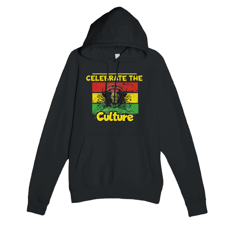 My Store Print Material Black / XS Celebrate The Culture. Premium Unisex Pullover Hoodie | Laneseven LS13001