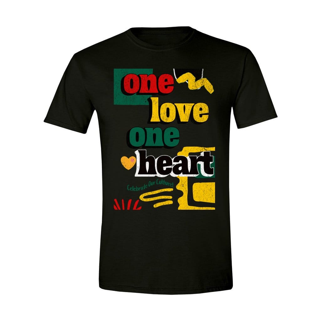 Awkward Styles S / Black One Love One Heart. Unisex Soft Style T-Shirt