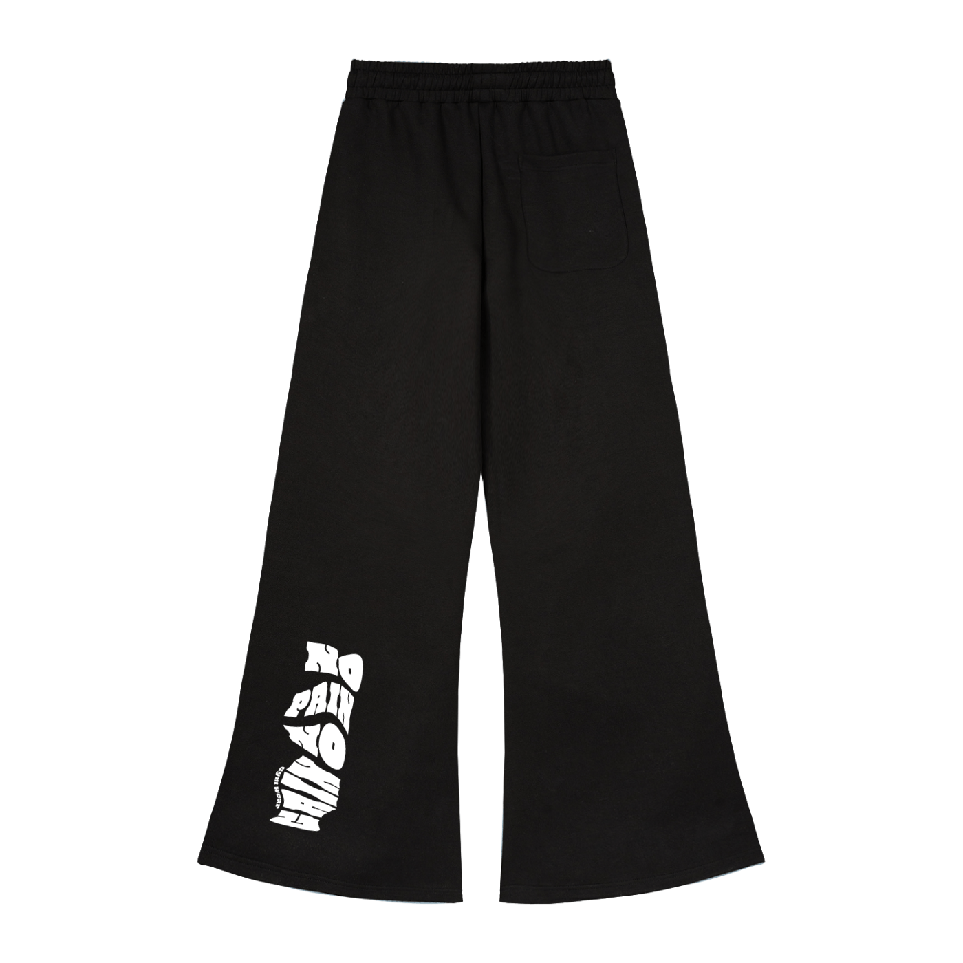 Wide Leg Drawstring Sweatpants-3