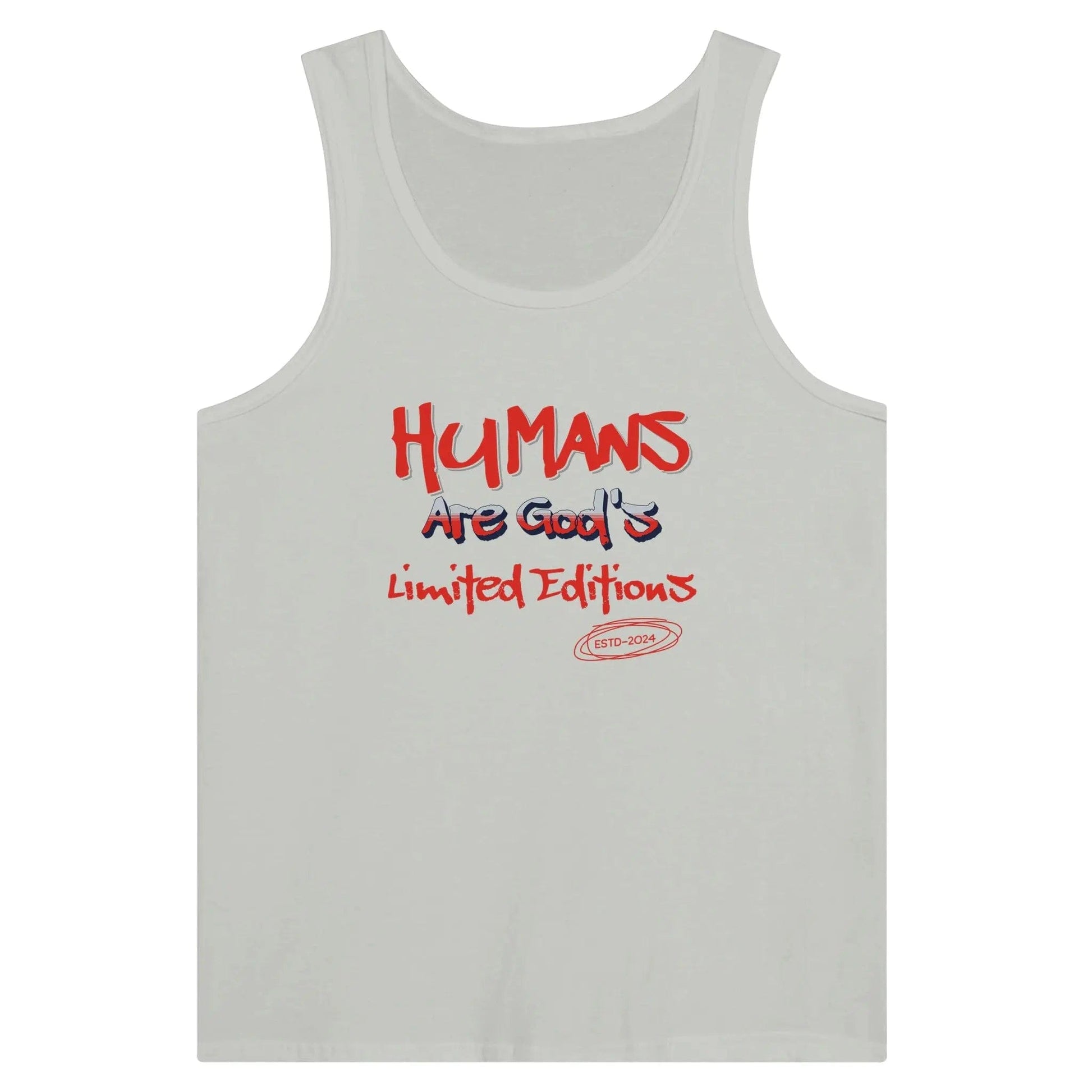 Stylish3Tees.com T-Shirts Silver / S Gods Limited Editions Premium Unisex Tank Top
