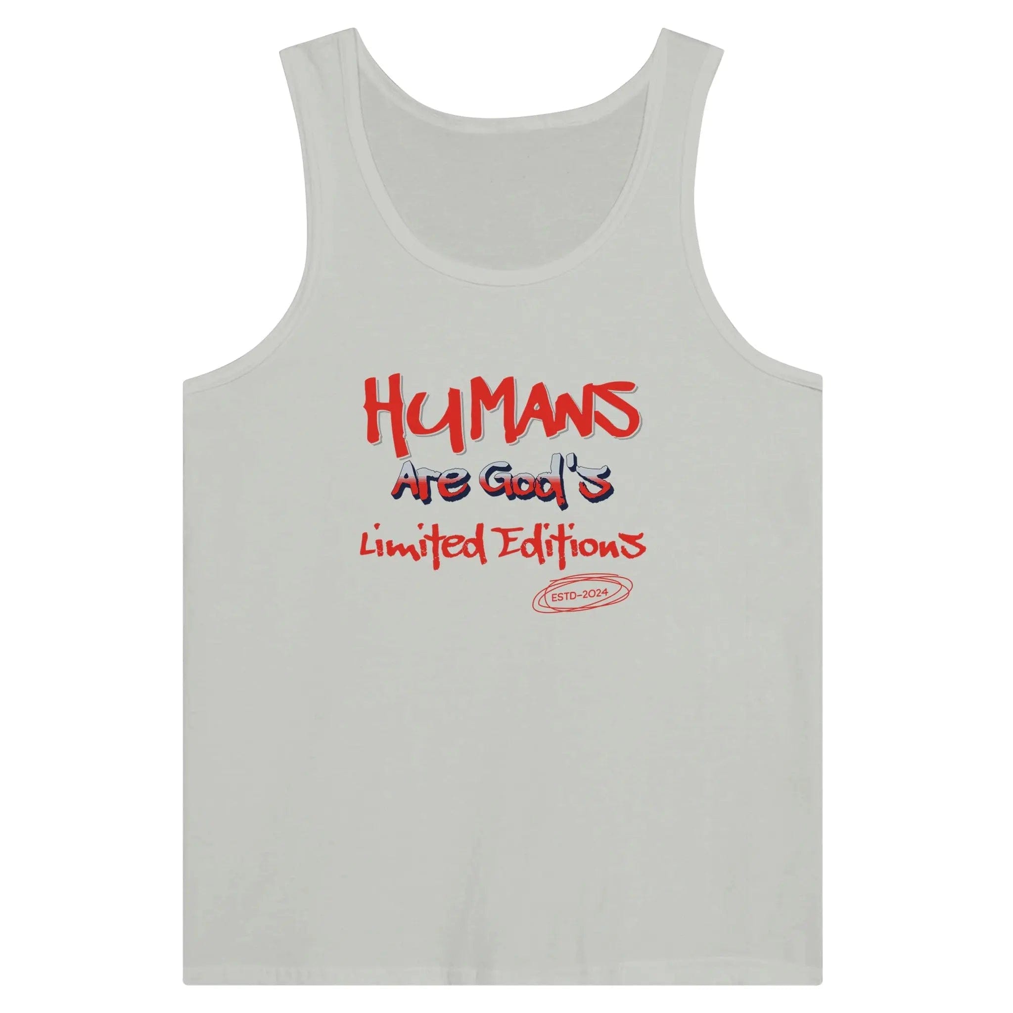 Stylish3Tees.com T-Shirts Silver / S Gods Limited Editions Premium Unisex Tank Top