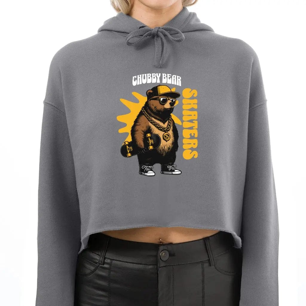 Awkward Styles Women's Cropped Fleece Hoodie