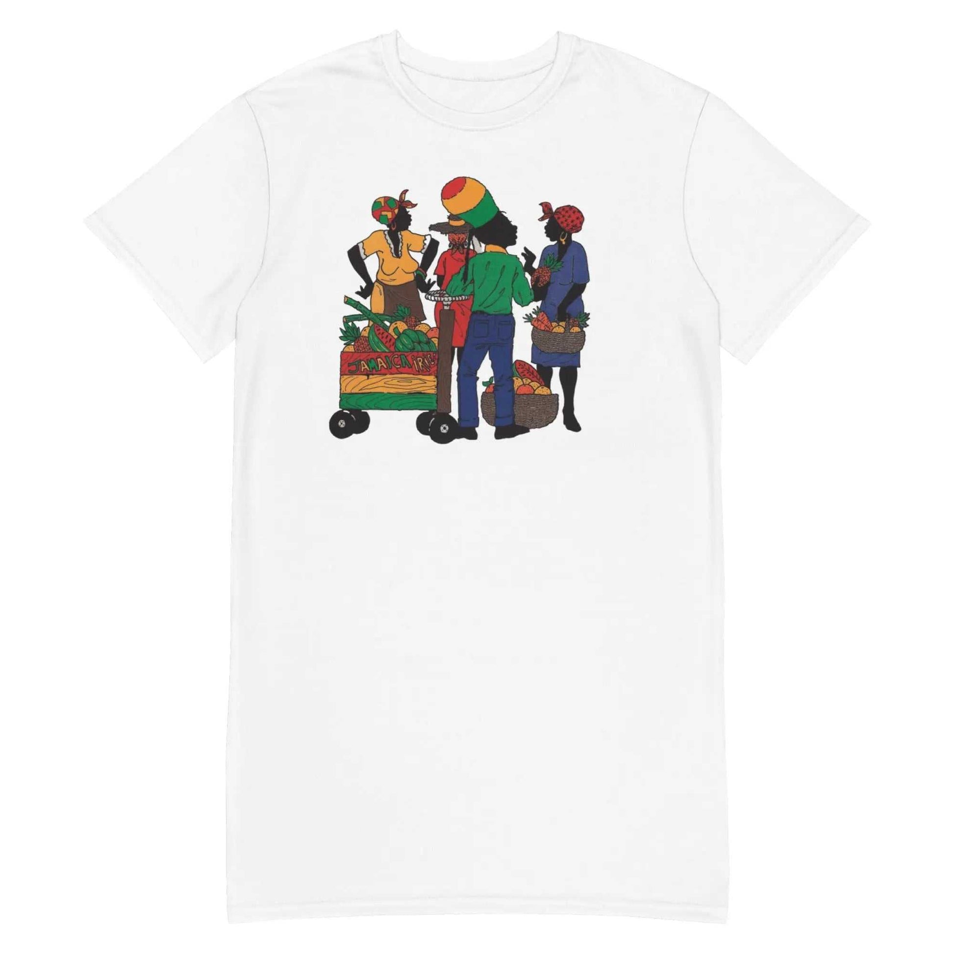 Stylish3Tees.com S Market Place Ladies Comfort Tall T-Shirt Dress