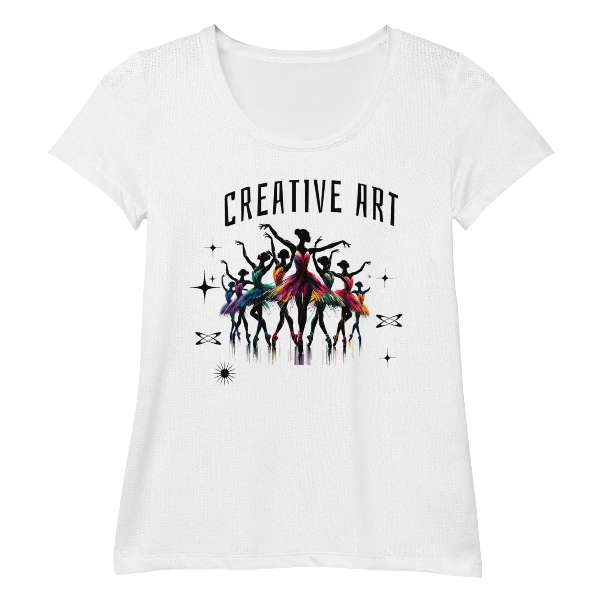 Ballet Dancers All-Over Print Women's Athletic T-Shirt - Stylish3Tees.com