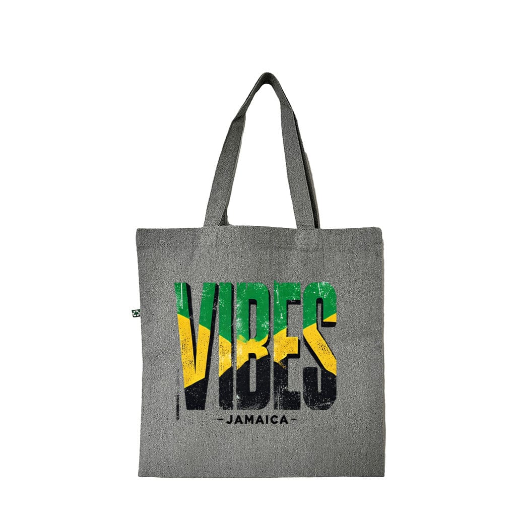 Awkward Styles 15X16 / Ash Grey Vibes Jamaica Recycled Classic Canvas Tote