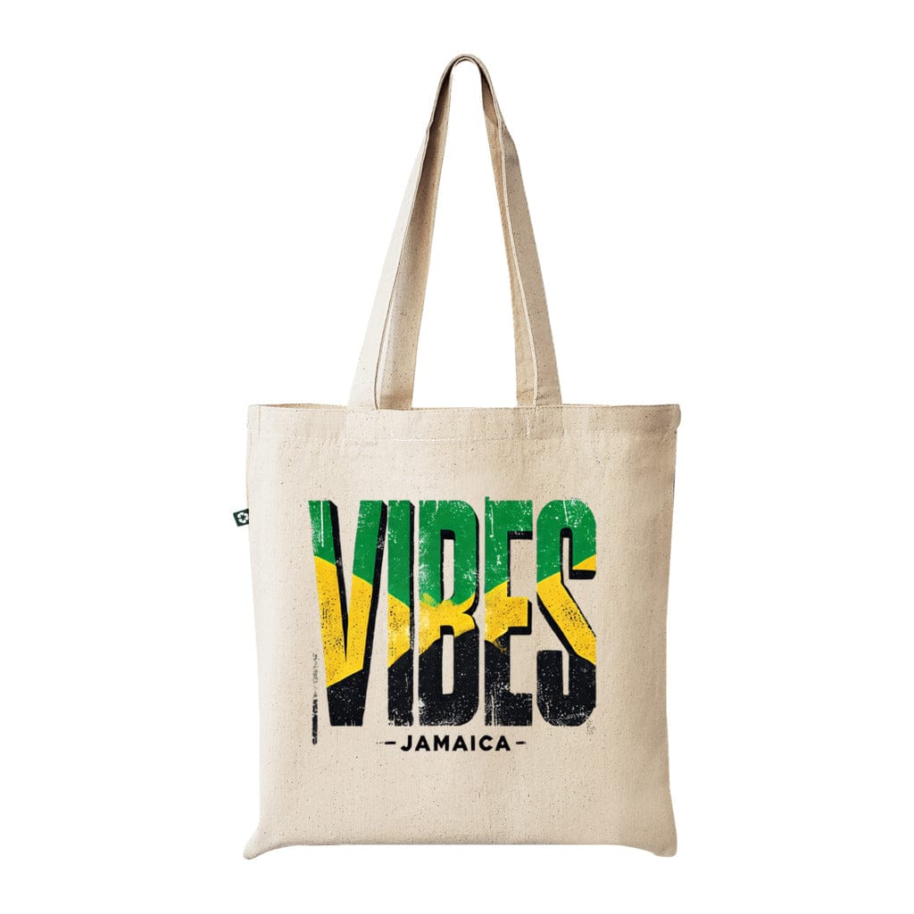 Awkward Styles 15X16 / Natural Vibes Jamaica Recycled Classic Canvas Tote