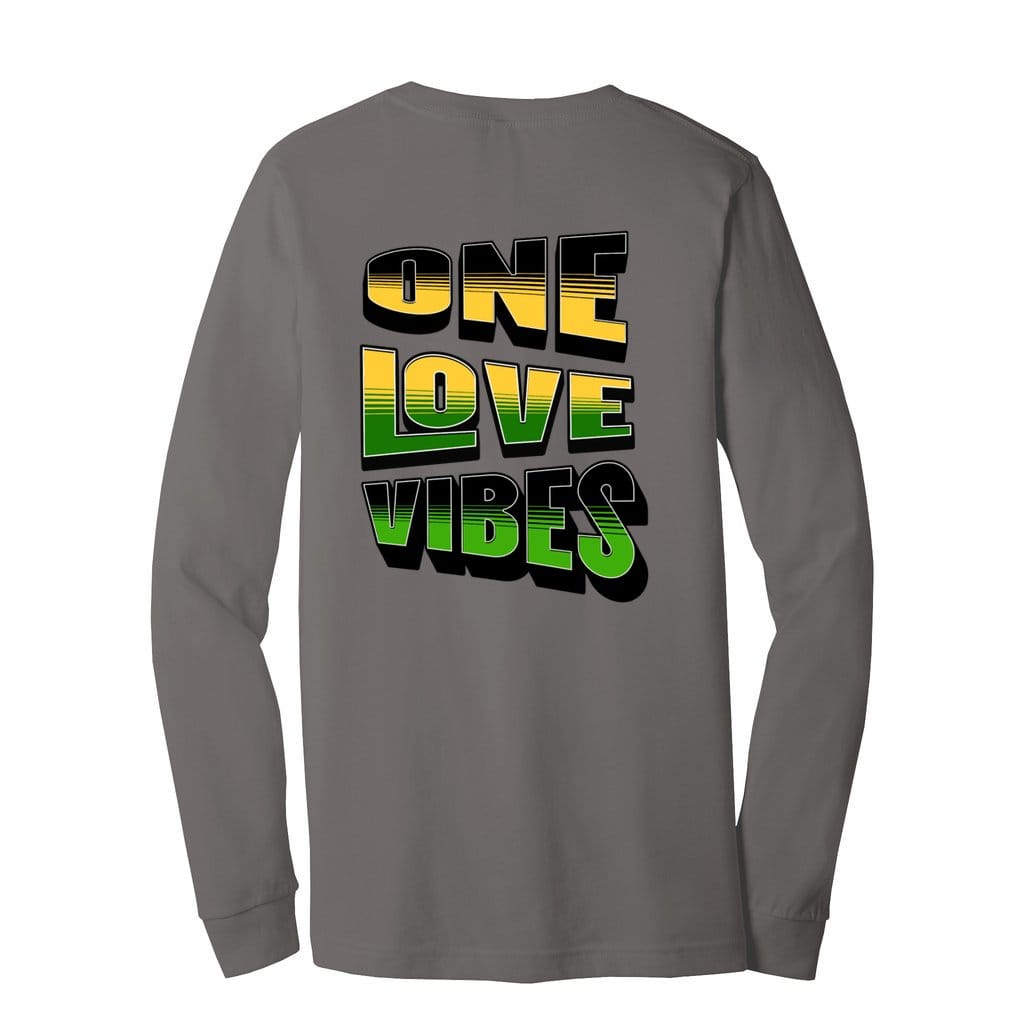 Awkward Styles Jamaica One Love Vibes Unisex Jersey Long Sleeve Tee