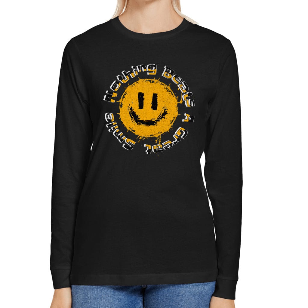 Awkward Styles Nothing beats A Great Smile Long Sleeve T-shirt Premium