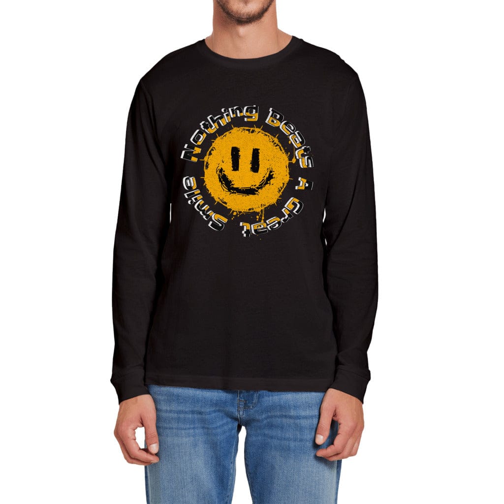 Awkward Styles Nothing beats A Great Smile Long Sleeve T-shirt Premium