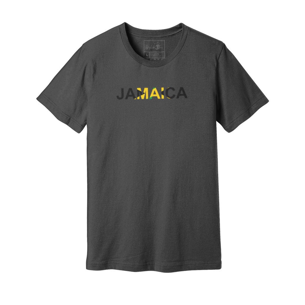 Awkward Styles S / Asphalt Jamaica One Love One Heart Unisex Jersey Tee