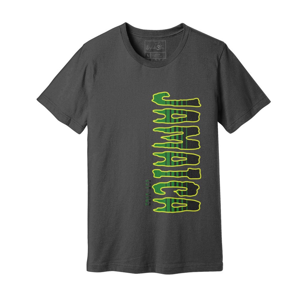 Awkward Styles S / Asphalt Jamaica Unisex Jersey Tee