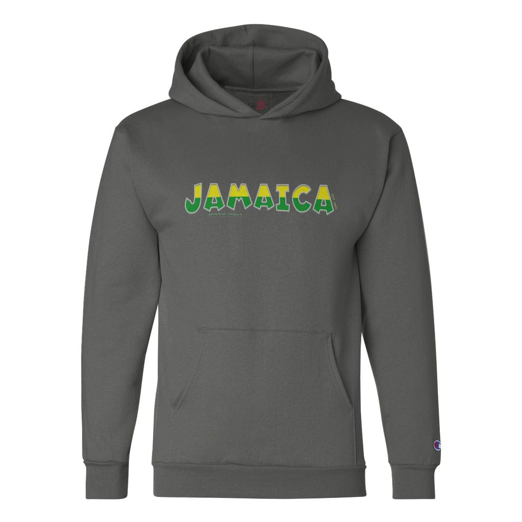 Awkward Styles S / Charcoal Heather Jamaica Wi Jamming Unisex Champion Hoodie