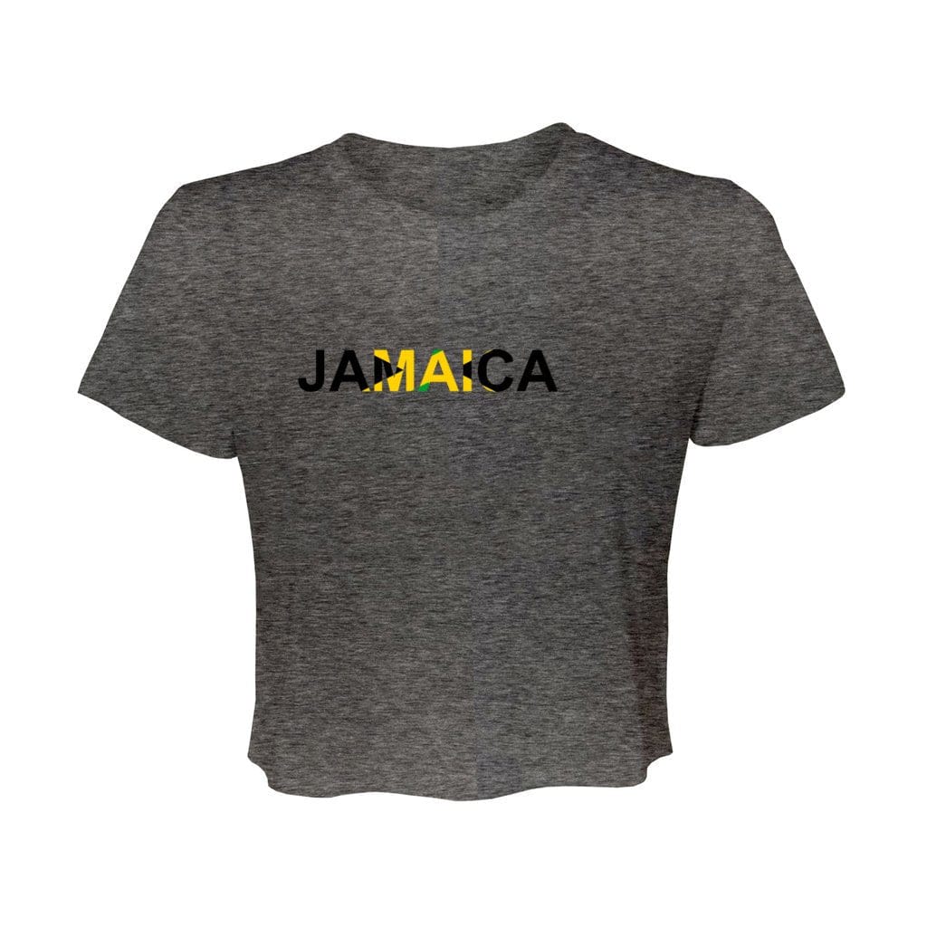 Awkward Styles S / Dark Grey Heather Jah Provides Women’s Flowy Cropped Tee