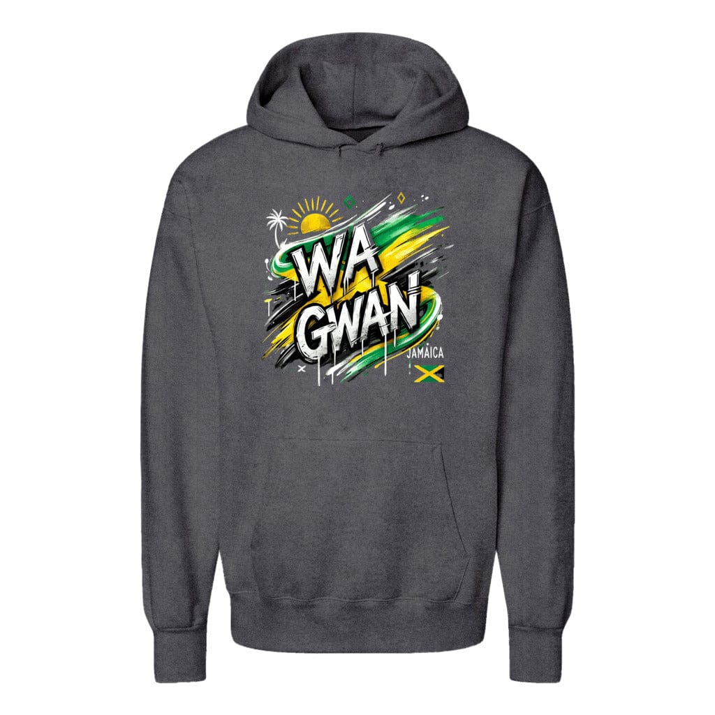 Awkward Styles WA GWAN Jamaica Unisex Ultimate Cotton Hooded Sweatshirt