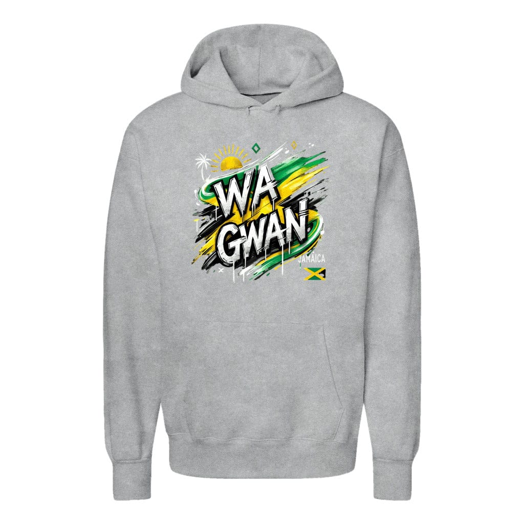 Awkward Styles WA GWAN Jamaica Unisex Ultimate Cotton Hooded Sweatshirt