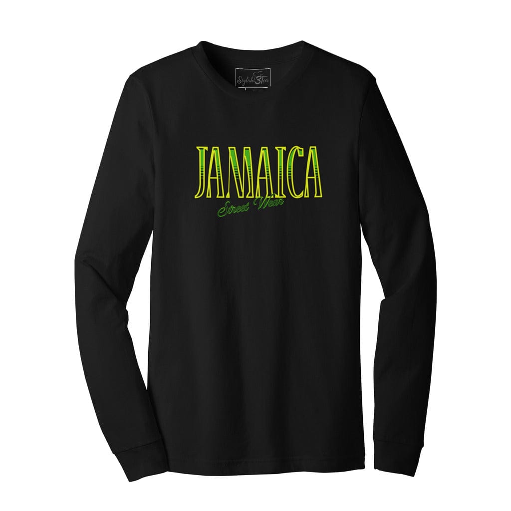 Awkward Styles XS / Black Jamaica One Love Vibes Unisex Jersey Long Sleeve Tee