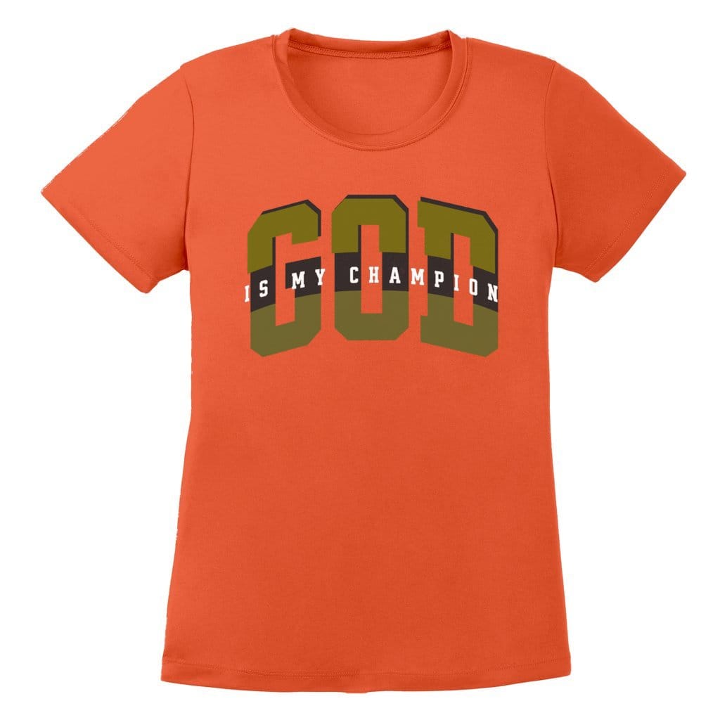 Awkward Styles XS / Neon Orange Ladies Competitor Tee